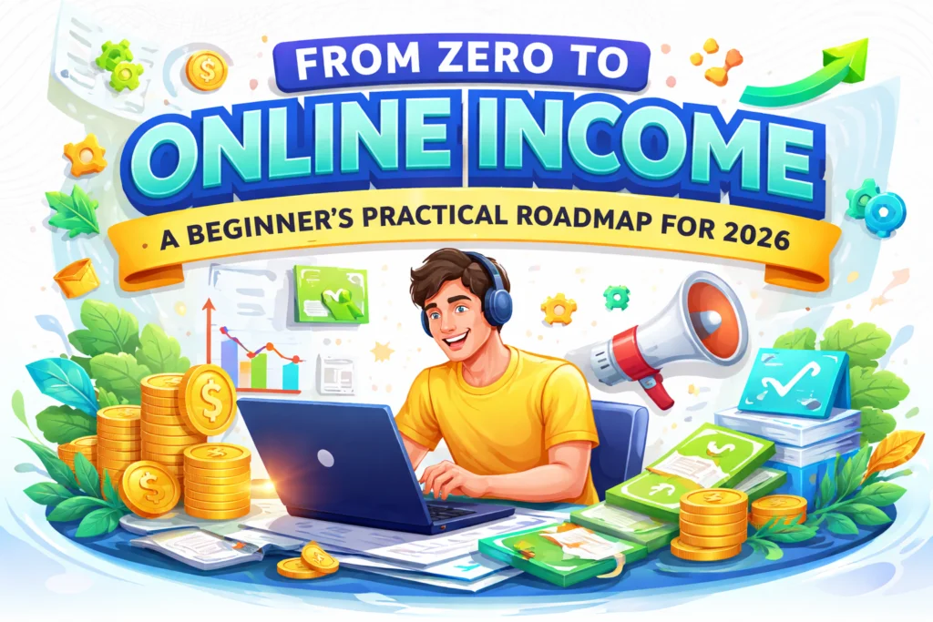 Building online income in 2026